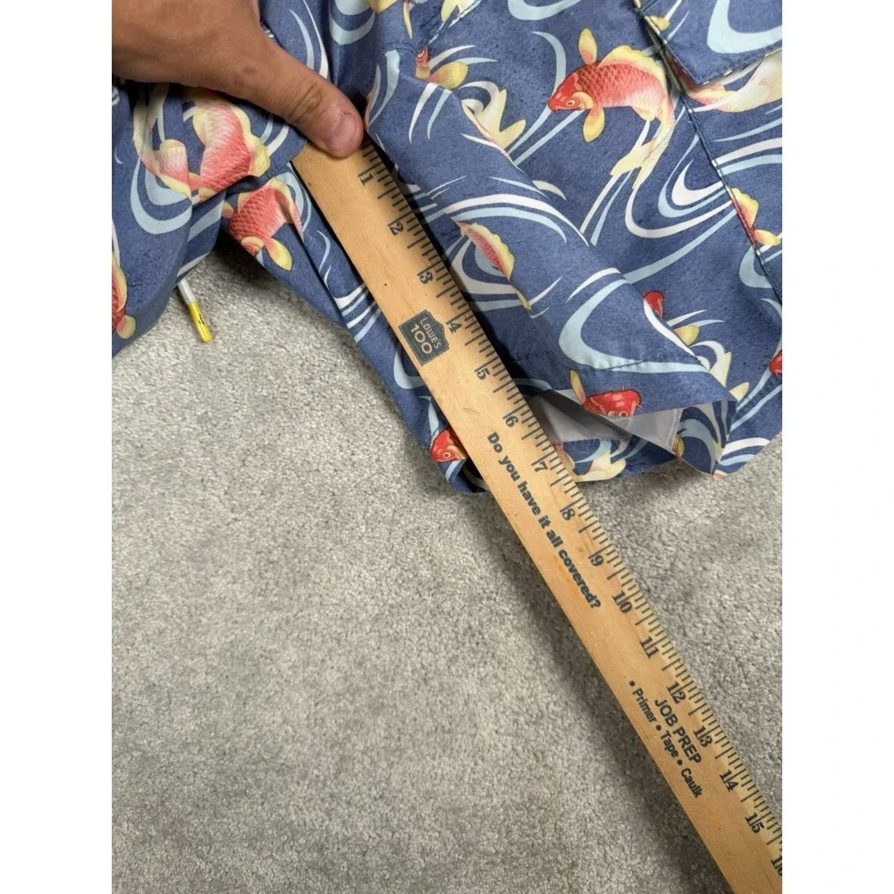 Tommy Bahama Men's Large Koi Fish‎ All Over Print Swim Trunks Shorts Mesh Lined